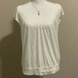 Forever21 white blouse size S/P